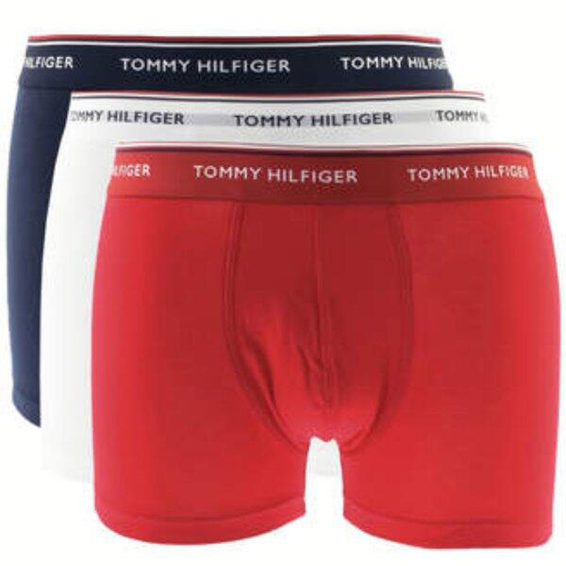 Picture of Pack of 3 Cotton Underwear Boxer for Men - Multicolor - Int:L