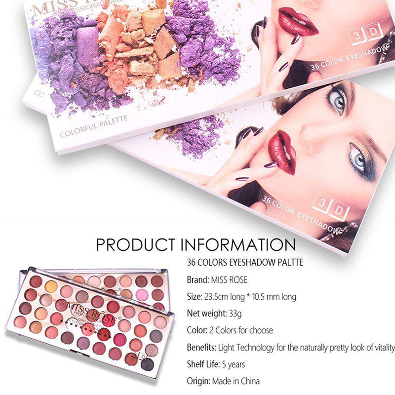 Picture of Miss rose 36 Colors Eyeshadow Makeup - Others