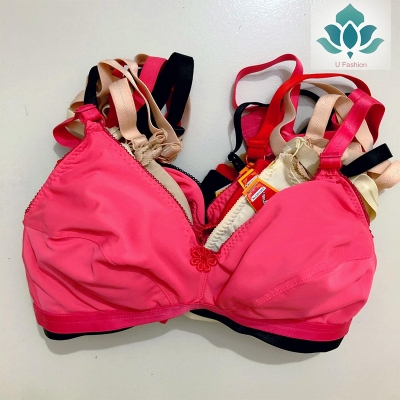 Picture of Best Quality Streachable Bra (Random Color) -1pcs  - Multicolor - Int:33