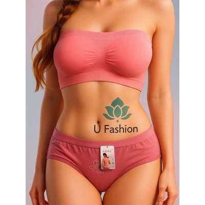 Picture of Ladies Fashion Thai Tube Bra and Thai Panty set- misty - Int:34