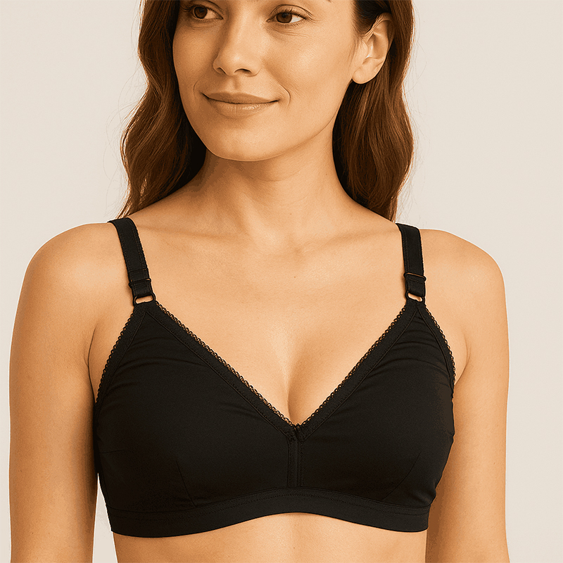 Picture of Slim-fit Stretchable Bra -  Essential Innerwear - Elevate Comfort with This Stylish and Versatile Bra Choice - Perfect for All-Day Wear - Multicolor - Int:32