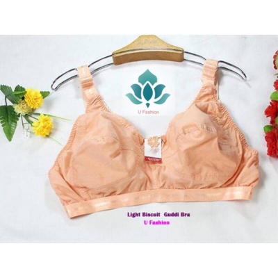 Picture of Soft And Comfortable Bangladesh Made GUDDI Bra - light biscuit - Int:36