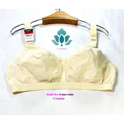 Picture of Soft And Comfortable Bangladesh Made GUDDI Bra - cream - Int:38