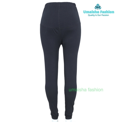 Picture of Pixie Cotton Stretch Capris Leggings for Teenager - Black - Int:M