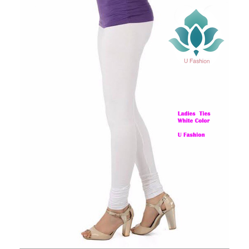 Picture of Pixie Cotton Stretch Capris Leggings for Teenager - White - Int:M
