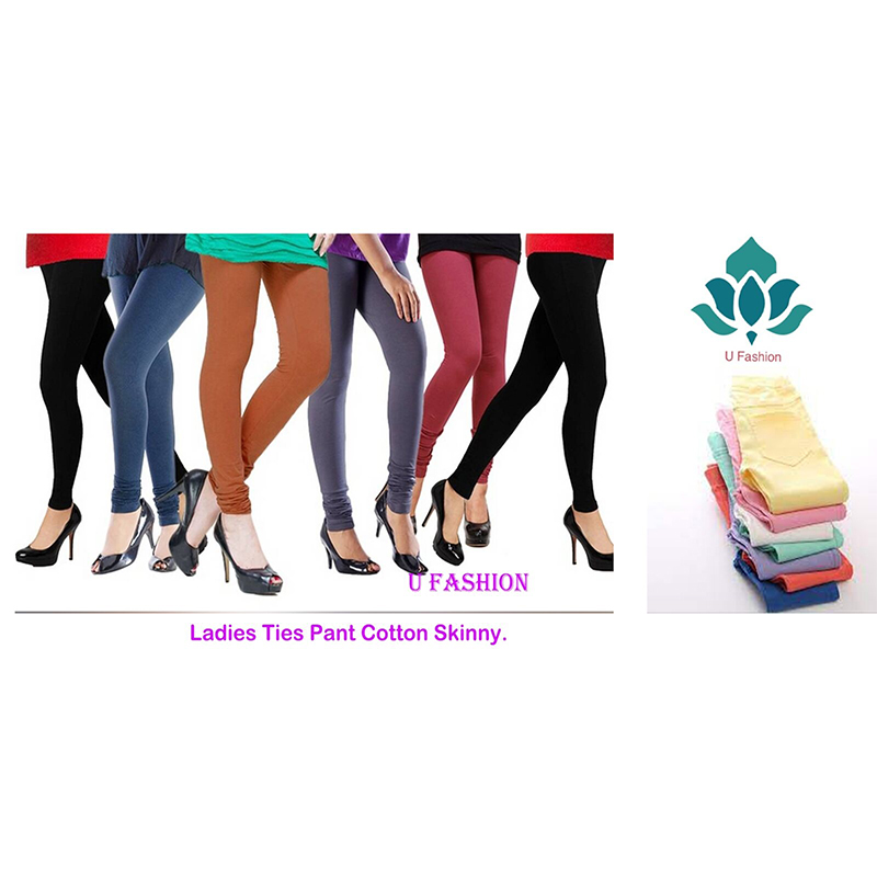 Picture of Pixie Cotton Stretch Capris Leggings for Teenager - Red - Int:26