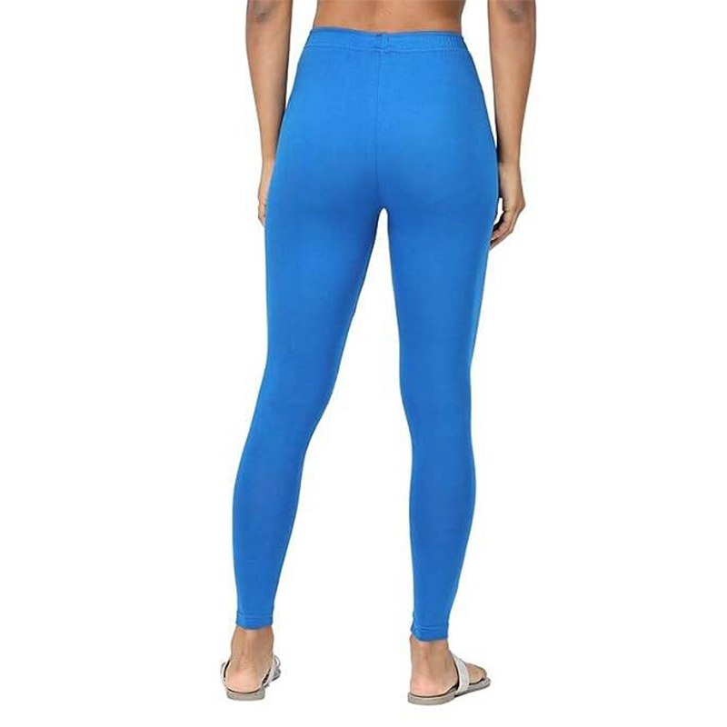Picture of Pixie Cotton Stretch Capris Leggings for Teenager - Royal Blue - Int:M