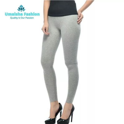 Picture of Pixie Cotton Stretch Capris Leggings for Teenager - Light Ash - Int:M