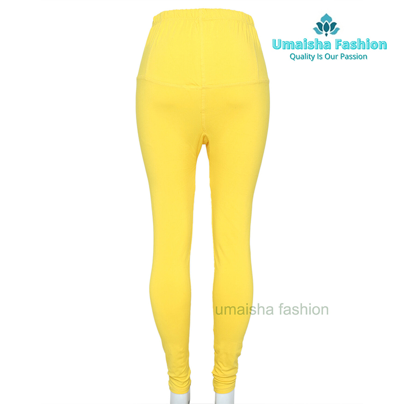Picture of Pixie Cotton Stretch Capris Leggings for Teenager - Yellow - Int:30