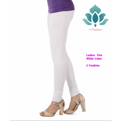 Picture of Pixie Cotton Stretch Capris Leggings for Teenager - White - Int:30