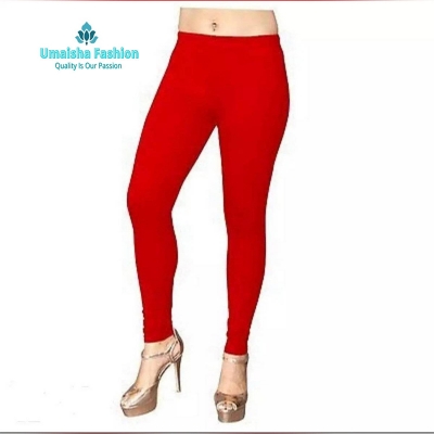 Picture of Pixie Cotton Stretch Capris Leggings for Teenager - Red - Int:30