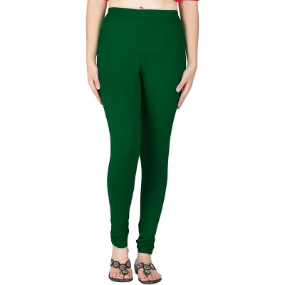 Picture of Pixie Cotton Stretch Capris Leggings for Teenager - Deep green - Int:32