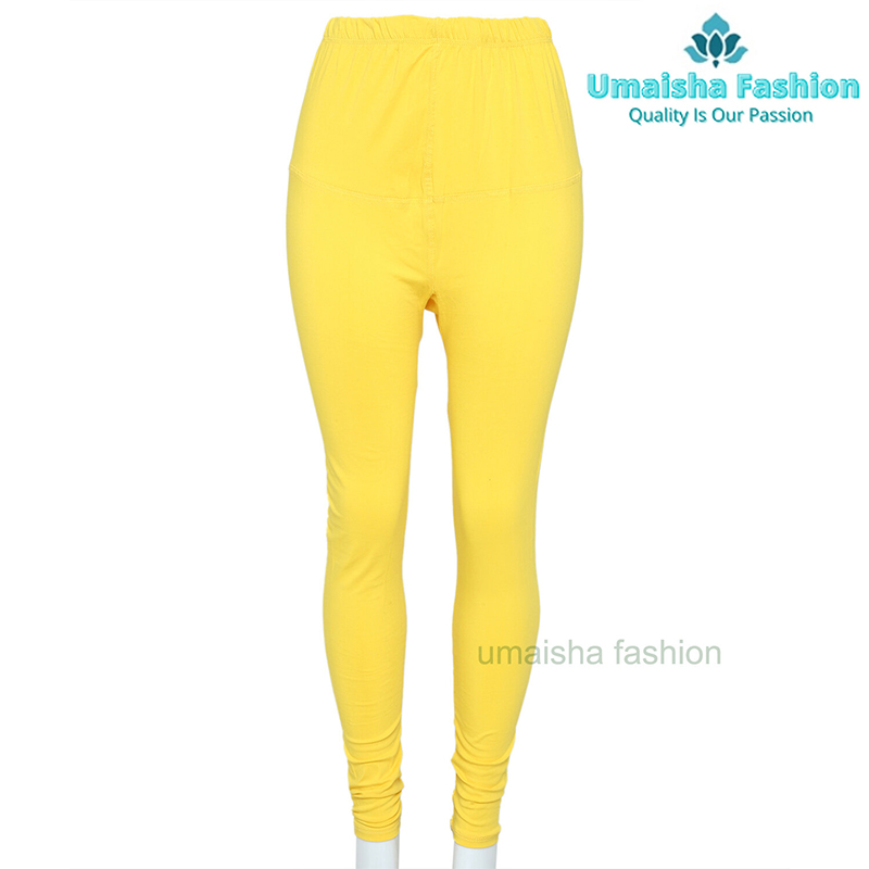 Picture of Pixie Cotton Stretch Capris Leggings for Teenager - Yellow - Int:28