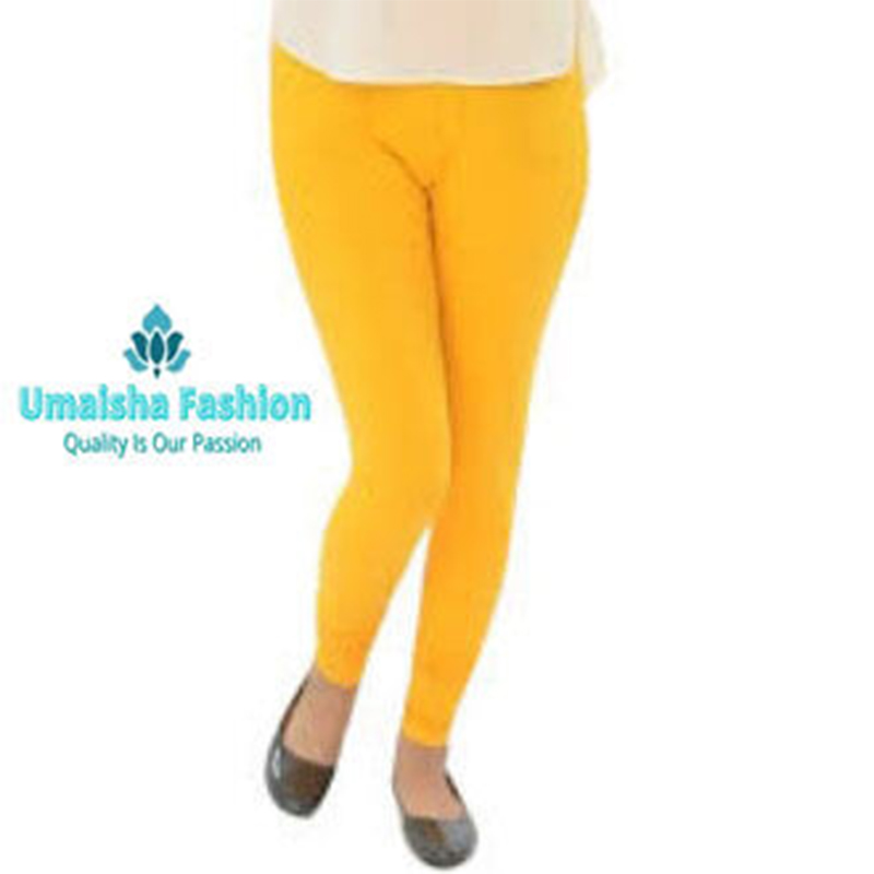 Picture of Pixie Cotton Stretch Capris Leggings for Teenager - Yellow - Int:28