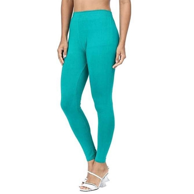 Picture of Pixie Cotton Stretch Capris Leggings for Teenager - pest - Int:28