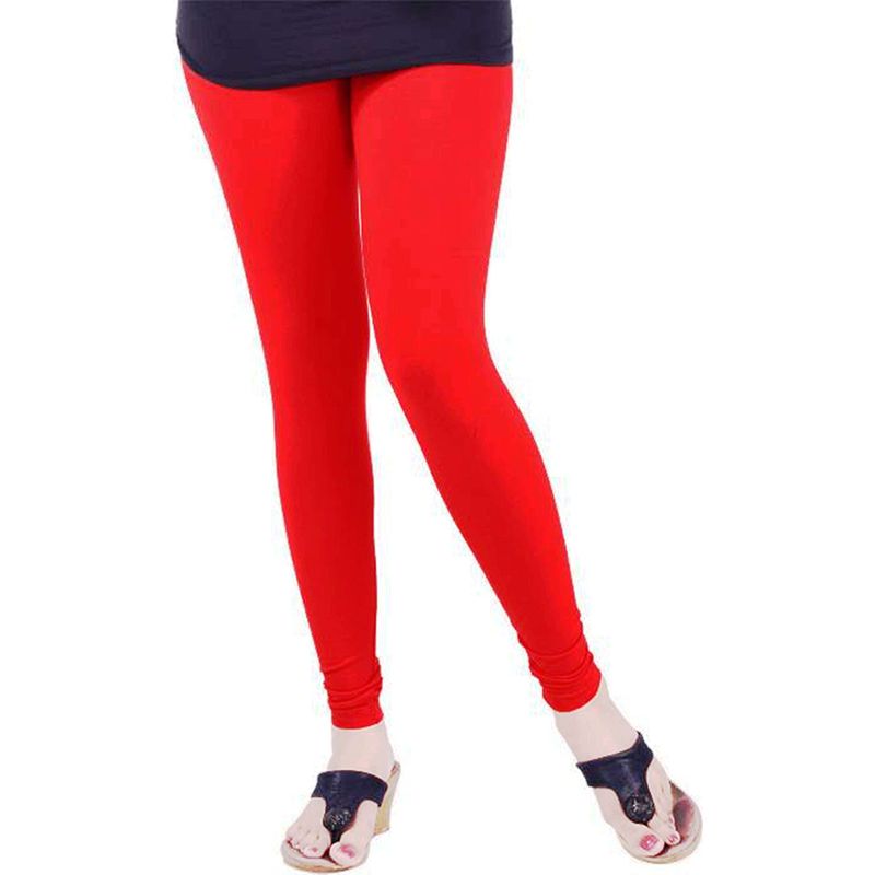 Picture of Pixie Cotton Stretch Capris Leggings for Teenager - Red - Int:28