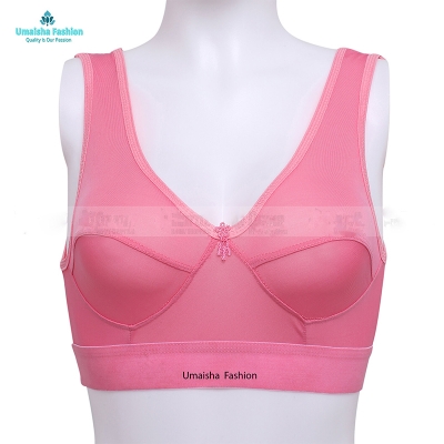 Picture of Two Pieces Short Semis Sports Bra For Teenagers - Stylish and Comfortable Bra Set for Active Teenagers - Multi - Int:36