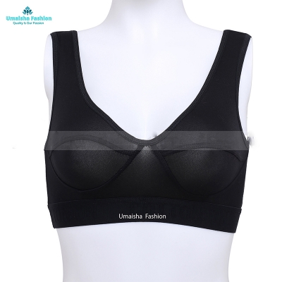 Picture of Two Pieces Short Semis Sports Bra For Teenagers - Stylish and Comfortable Bra Set for Active Teenagers - Multi - Int:36