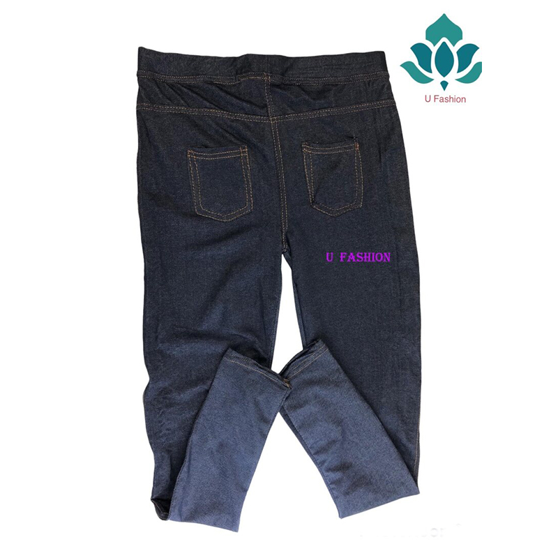 Picture of Jeans Style Streachable Slim fit Skinny Denim Pencil Teenage Pant - Black - Waist:37