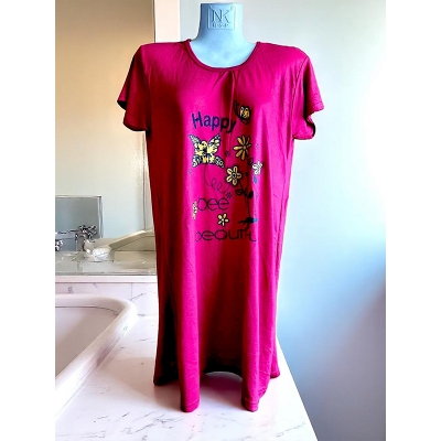 Picture of Fashionable Ladies Comfortable Casual Cotton T-Shirt  - code-23 - Int:30