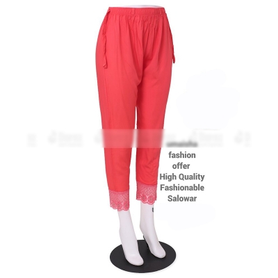 Picture of Ladies Pant Cut Bottom Ful China linen Payjama Jeggings - Misti -  Waist:28