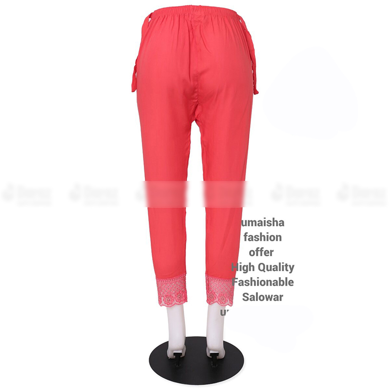 Picture of Ladies Pant Cut Bottom Ful China linen Payjama Jeggings - Misti -  Waist:32