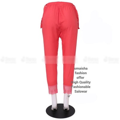 Picture of Ladies Pant Cut Bottom Ful China linen Payjama Jeggings - Misti -  Waist:34