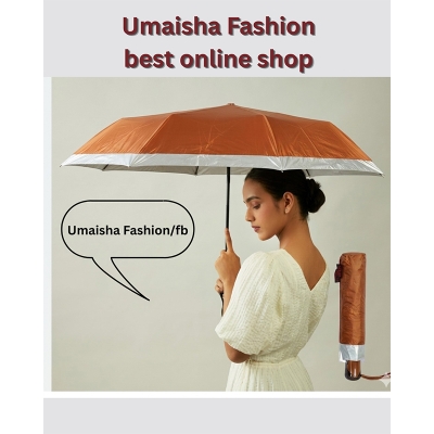 Picture of 8 Shikh Coloring Border New Fashion World Class Quality Heavy Duty Umbrella - Chocolate - Int: One size
