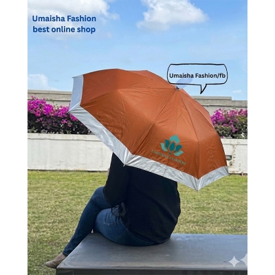 Picture of 8 Shikh Coloring Border New Fashion World Class Quality Heavy Duty Umbrella - Chocolate - Int: One size