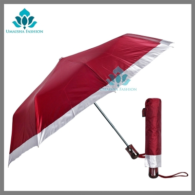Picture of 8 Shikh Coloring Border New Fashion World Class Quality Heavy Duty Umbrella - Maroon - Int: One size