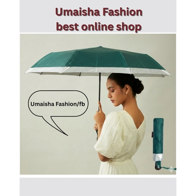 Picture of 8 Shikh Coloring Border New Fashion World Class Quality Heavy Duty Umbrella - Green - Int: One size