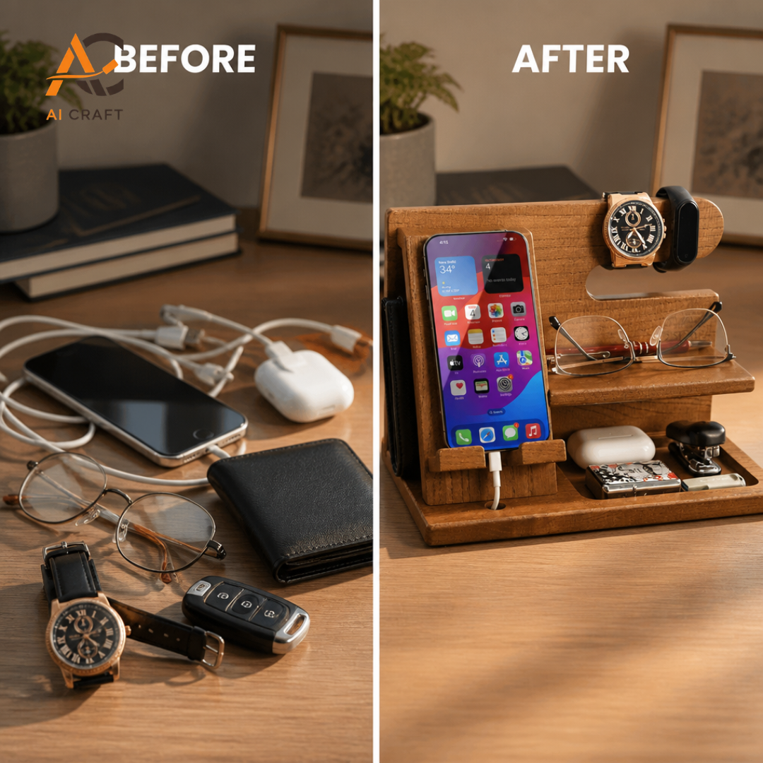 Picture of Wooden Docking Station