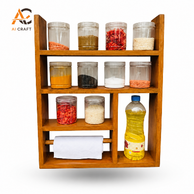 Picture of Wall Mount Kitchen Organizer Rack