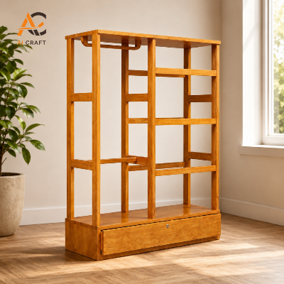Picture of Wooden Cloth Alna with Drawer