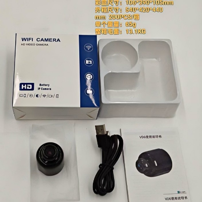 Picture of X-5 Mini WiFi Smart Security Camera 1080P – Night Vision, Motion Detection, TF Card Support, Home & Office Monitoring – Mini Wireless IP Camera- One Size