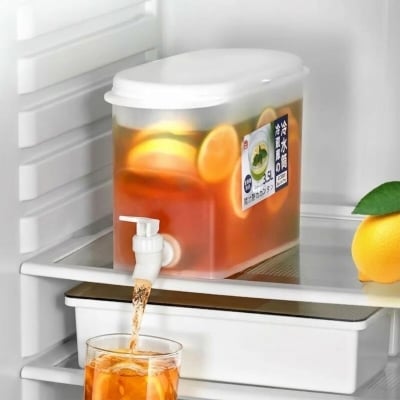 Picture of Large Capacity Portable Water & Beverage Container - White