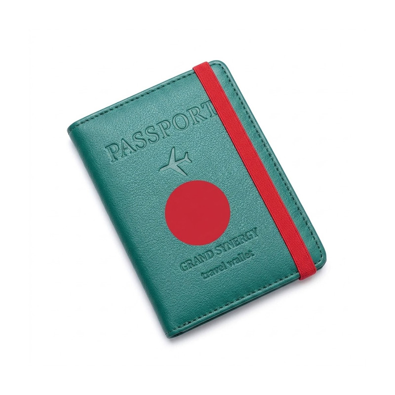 Picture of Sonar Bangla Passport Cover & Card Holder-Multicolor