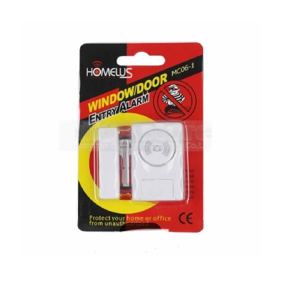 Picture of Wireless Door & Window Magnetic Entry Alarm-White