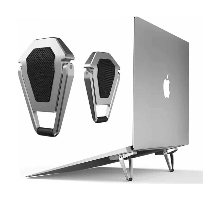 Picture of Universal Foldable Metal Laptop Stand-Silver