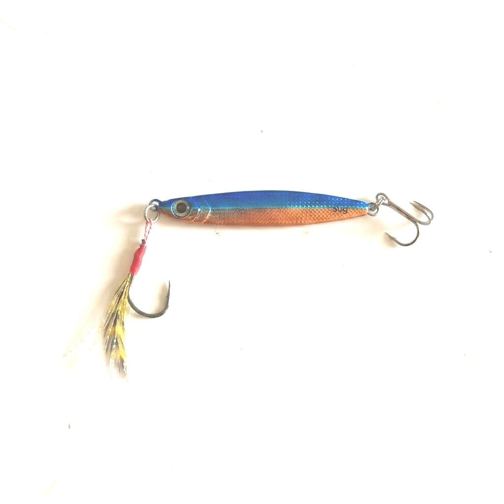 Picture of Tarpon 10g 15g 30g Spinning Baits Colorful Metal Fishing Lure Spanish mackerel Jig Bait Lead Casting-FAMILY