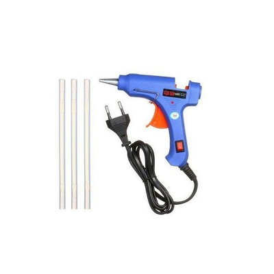 Picture of Premium Hot Glue Gun + 5 Free Glue Sticks – Fast Heating, Strong Bonding, Perfect for DIY & Crafts-MULTICOLOR