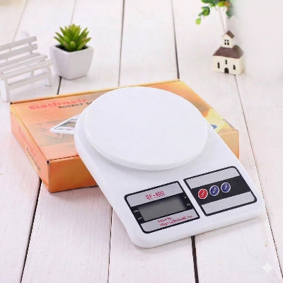 Picture of Food Measuring Digital Scale – 10KG Capacity-WHITE