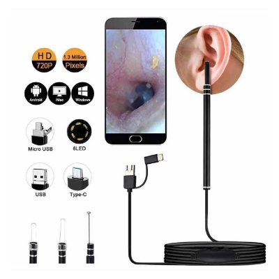 Picture of Camera Ear Wax Removal Kit with Vacuum