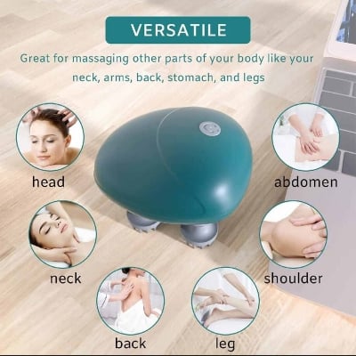 Picture of Waterproof Wireless 3D Electric Scalp & Head Massager-Multicolor