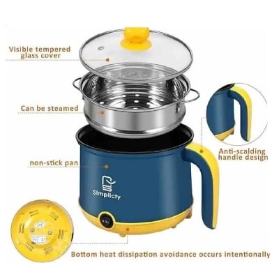 Picture of Simplicity 2L 600W Portable Electric Multicooker-Multicolor
