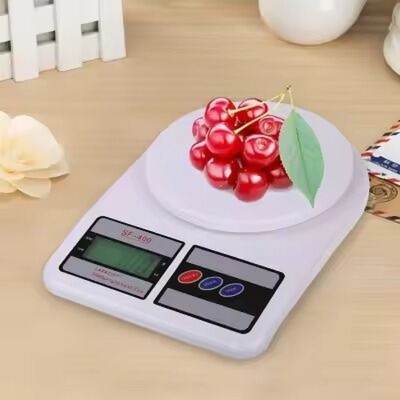 Picture of 5 kg Digital Kitchen Scale with LCD Display-White