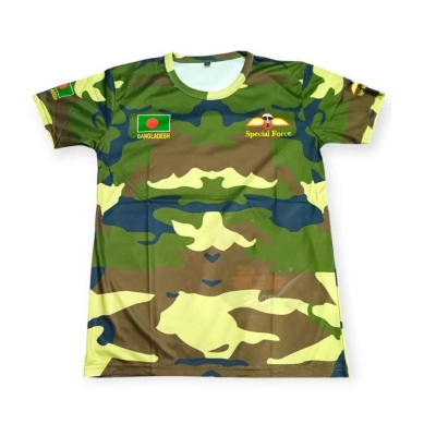 Picture of Men's Special Forces Round-Neck Army Color T-Shirt