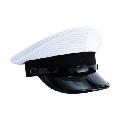 Picture of Classic White American PE Cap for Men-White