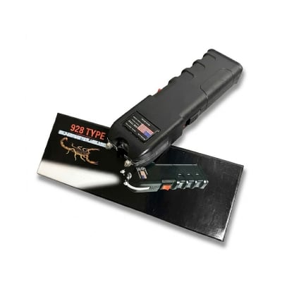 Picture of Rechargeable Self-Defense Shock Device - 980000V-Black