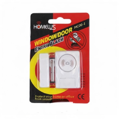 Picture of Wireless Door & Window Magnetic Entry Alarm-White